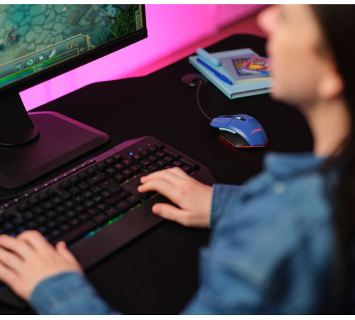 Игровая мышь Trust GXT 109 FELOX RGB Blue (25067_TRUST)