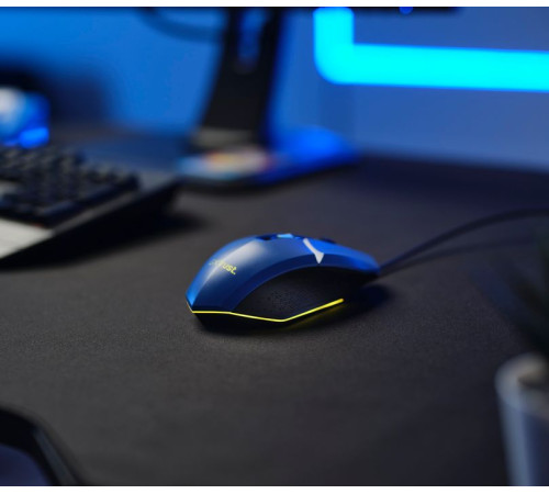 Игровая мышь Trust GXT 109 FELOX RGB Blue (25067_TRUST)