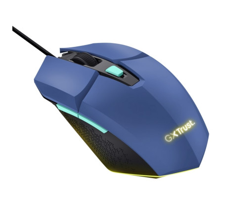 Игровая мышь Trust GXT 109 FELOX RGB Blue (25067_TRUST)