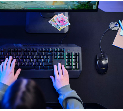Игровая мышь Trust GXT 109 FELOX RGB Black (25036_TRUST)