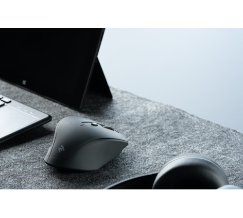 Миша 2Е MF2010 Rechargeable WL Black (2E-MF2010WB)