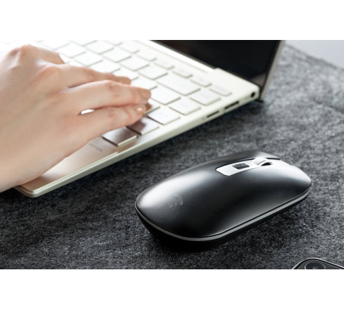 Миша 2Е MF290 Rechargeable Bluetooth + WL Black (2E-MF290WB)
