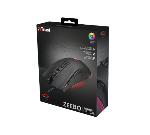Ігрова миша Trust GXT121 ZEEBO BLACK (23091_TRUST)