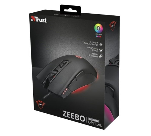 Ігрова миша Trust GXT121 ZEEBO BLACK (23091_TRUST)