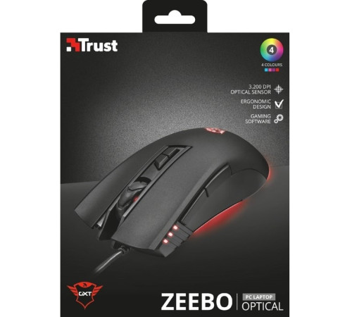 Ігрова миша Trust GXT121 ZEEBO BLACK (23091_TRUST)