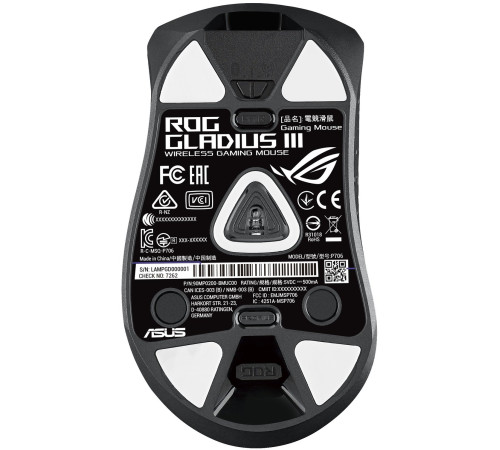 Ігрова миша Asus ROG Gladius III WL Black (90MP0200-BMUA00)