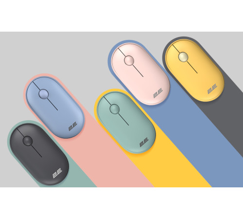 Мышь 2E MF300 Silent WL BT Sunny yellow (2E-MF300WYW)