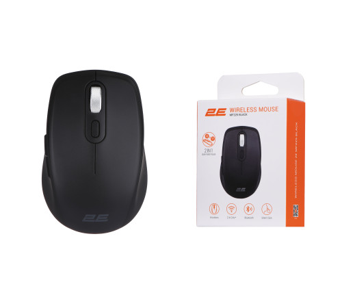 Мышь 2E MF225 Silent WL BT Black (2E-MF225WBK)