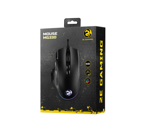 Ігрова миша 2E Gaming MG330 RGB USB Black (2E-MG330UB)