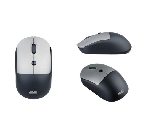 Миша 2E MF218 Silent WL BT Black/Gray (2E-MF218WBG)