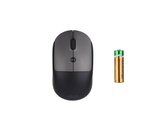 Миша 2E MF218 Silent WL BT Black/Gray (2E-MF218WBG)