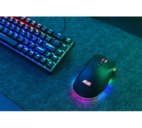 Ігрова миша 2E GAMING MG350 WL, RGB USB Black (2E-MG350UB-WL)