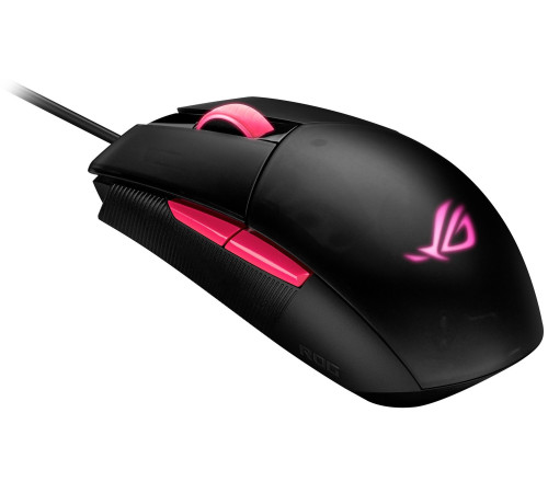 Ігрова миша Asus ROG Strix Impact 2 Electro Punk Black (90MP01U0-BMUA00)