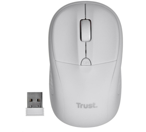 Миша Trust Primo WL White matt (24795_TRUST)