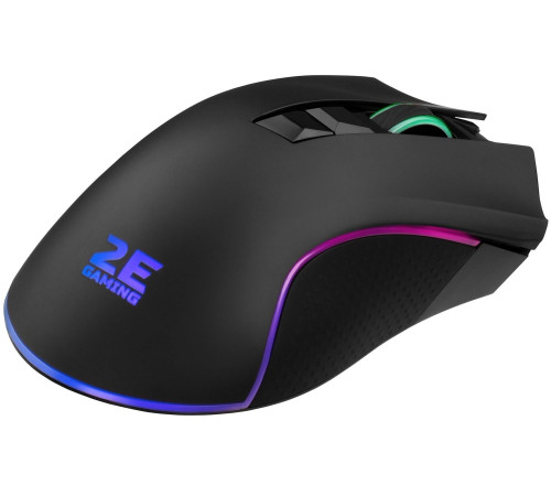 Ігрова миша 2E Gaming MG340 WL, RGB USB Black (2E-MG340UB-WL)