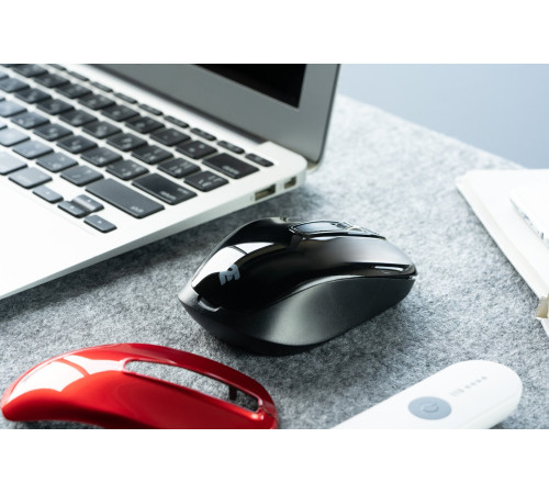 Миша 2Е MF2020 WL Black and Red (2E-MF2020WB)