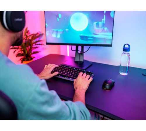 Игровая мышь Trust GXT 980 REDEX, RECHARGEABLE, RGB, WL, Black (24480_TRUST)