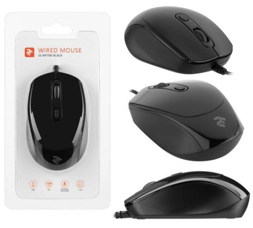 Мышь 2Е MF1100 USB Black (2E-MF1100UB)