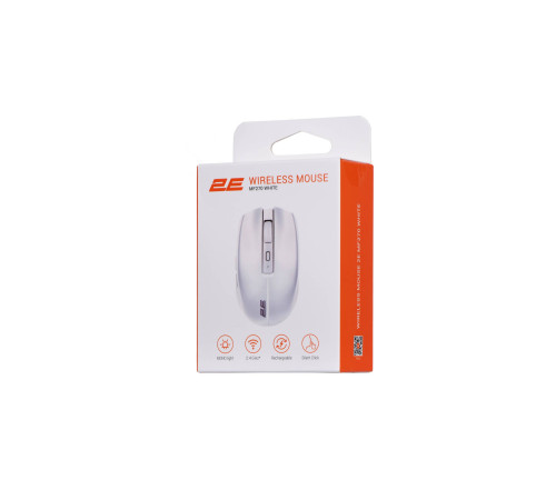 Миша 2E MF270 Silent Rechargeable WL White (2E-MF270WWH)