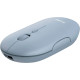 Миша Trust Puck Rechargeable Ultra-Thin BT WL Silent Blue (24126)