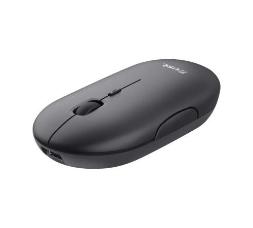 Миша Trust Puck Rechargeable Ultra-Thin BT WL Silent Black (24059_TRUST)