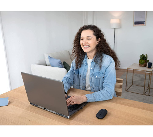 Миша Trust Puck Rechargeable Ultra-Thin BT WL Silent Black (24059_TRUST)