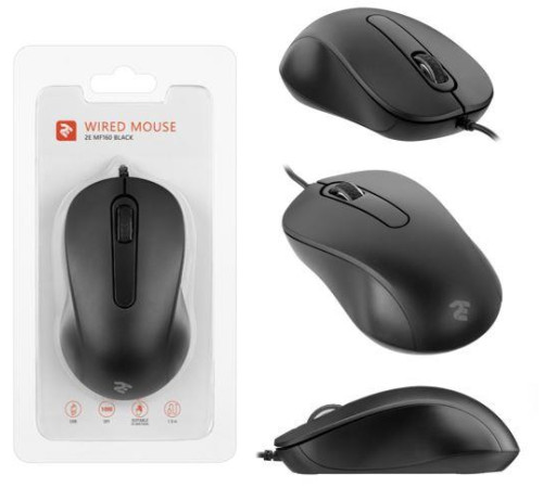 Миша 2Е MF160 USB Black (2E-MF160UB)