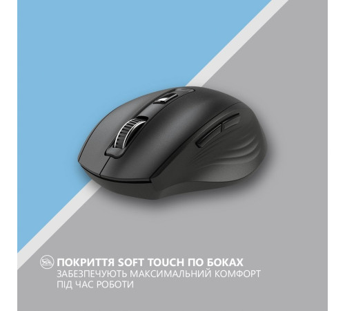 Миша 2E MF250 Silent WL Black (2E-MF250WBK)