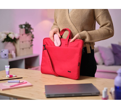 Миша Trust Puck Rechargeable Ultra-Thin BT WL Silent Pink (24125_TRUST)