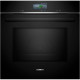 Духовой шкаф Siemens HM736G1B1 электрический, 67л, A, дисплей, конвекция, пиролиз, ф-ция СВЧ, черный