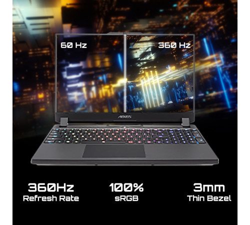 Ноутбук Gigabyte AORUS 17H BXF (AORUS_17H_BXF-74KZ554SH)