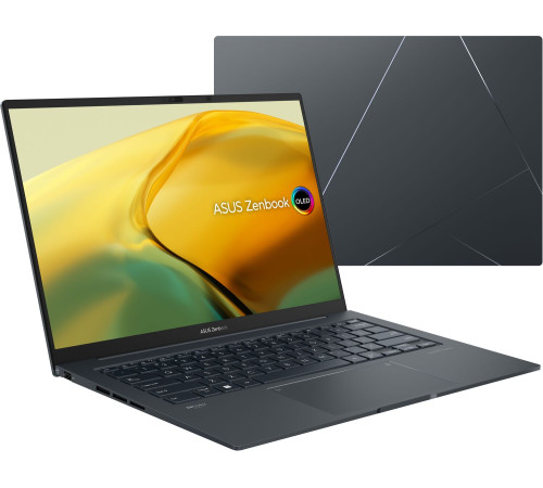 Ноутбук ASUS Zenbook 14x UX3404VA-M9024WS 14.5 2.8K OLED/Intel i7-13700H/16/1024F/int/W11/Inkwell Gray