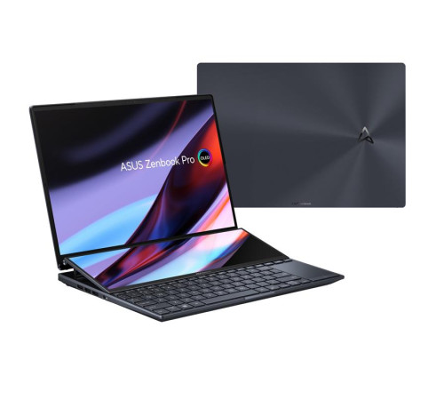 Ноутбук ASUS Zenbook Pro 14 Duo OLED UX8402VV Tech Black (UX8402VV-P1048, 90NB1172-M002X0)