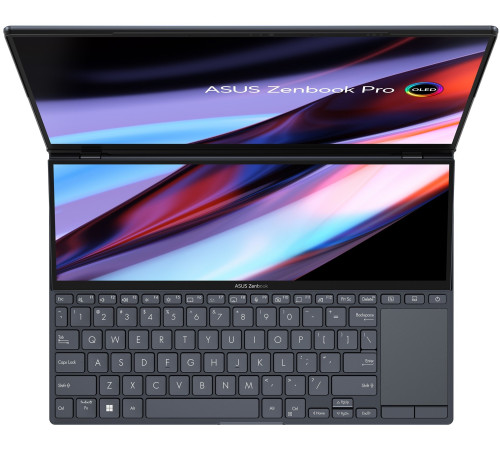 Ноутбук ASUS Zenbook Pro 14 Duo OLED UX8402VV Tech Black (UX8402VV-P1048, 90NB1172-M002X0)