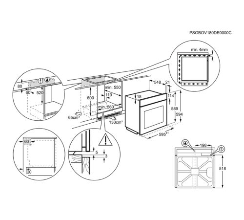 Духовой шкаф Electrolux EOG92102CX