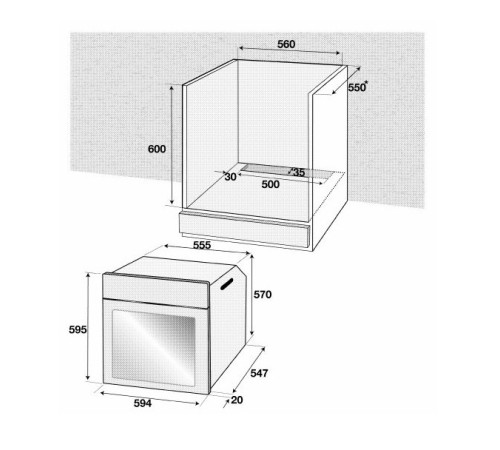 Духовой шкаф Beko BIM 24300 BS