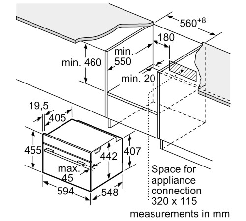 Духовой шкаф Bosch CDG634AS0