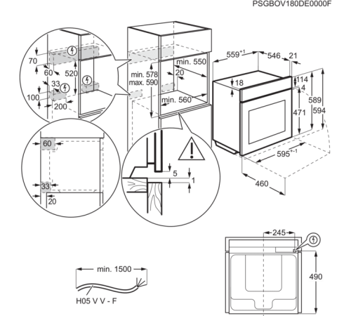 Духовой шкаф Electrolux OKA9S31WX