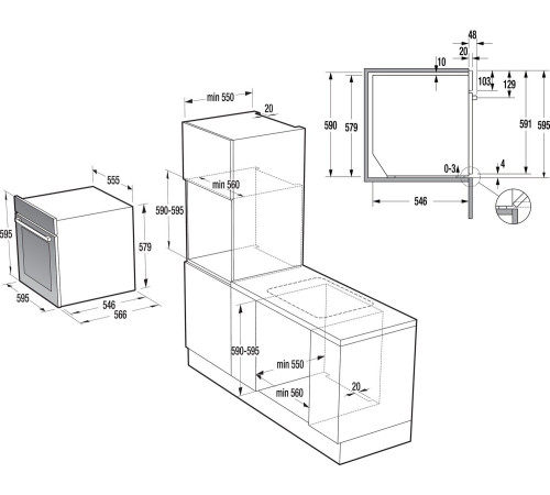 Духовой шкаф Gorenje BCS798S24X