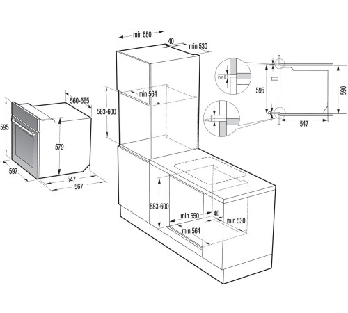 Духовка Gorenje BOP737E20XG