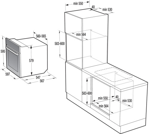 Духовка Gorenje BOP8737B