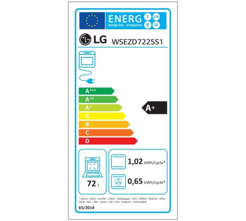 Духова шафа LG WSEZD7225S1