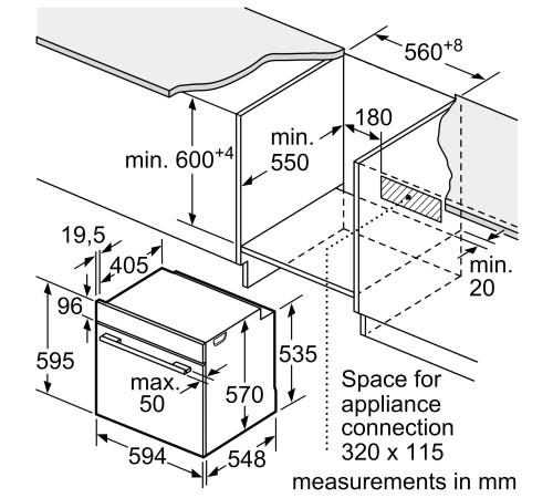 Духова шафа Siemens HB537A2S00
