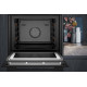 Духовой шкаф Siemens HM736G1B1 электрический, 67л, A, дисплей, конвекция, пиролиз, ф-ция СВЧ, черный