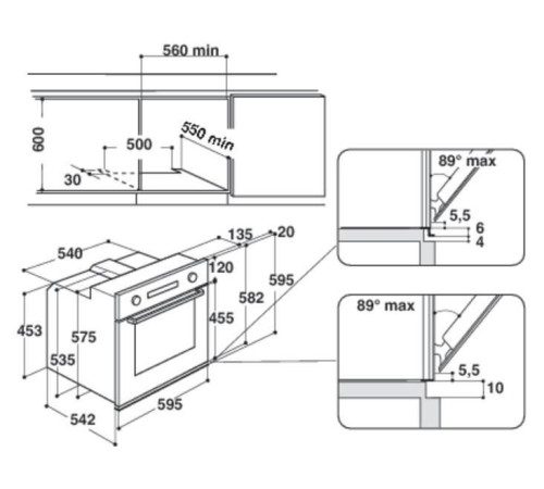 Духова шафа WHIRLPOOL AKP 745 NB