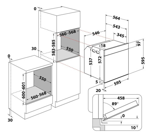 Духовой шкаф Whirlpool OAKZ97921CSNB