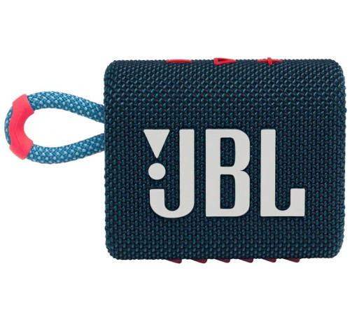 Портативна акустика JBL GO 3 Blue Pink (JBLGO3BLUP)