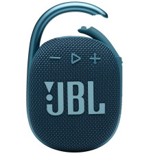 Портативна акустика JBL Clip 4 Blue (JBLCLIP4BLU)