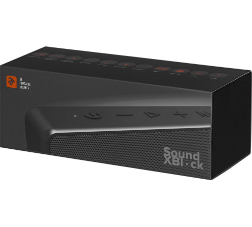 Портативна акустика 2E SoundXBlock Black (2E-BSSXBWBK)