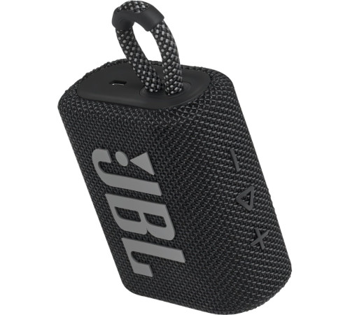 Портативна акустика JBL GO 3 Black (JBLGO3BLK)
